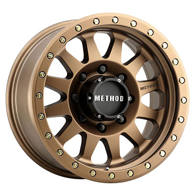 Method Race Wheels 304 Double Standard, 17x8.5 with 8 on 170 Bolt Pattern - Bronze - MR30478587900